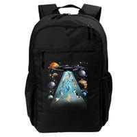 Cat Alien Ufo Gifts Space Cat Galaxy Cat Funny For Cat Dad Cat Mom Cat Lover Backpack