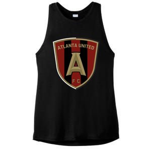 Cool Atlanta United Shield Fc Ladies PosiCharge Tri-Blend Wicking Tank