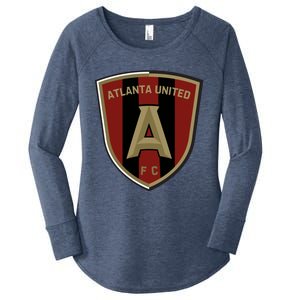 Cool Atlanta United Shield Fc Women's Perfect Tri Tunic Long Sleeve Shirt