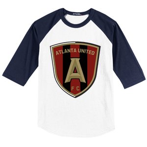 Cool Atlanta United Shield Fc Baseball Sleeve Shirt