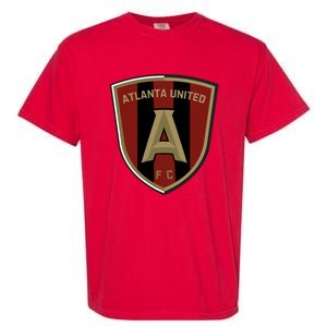 Cool Atlanta United Shield Fc Garment-Dyed Heavyweight T-Shirt