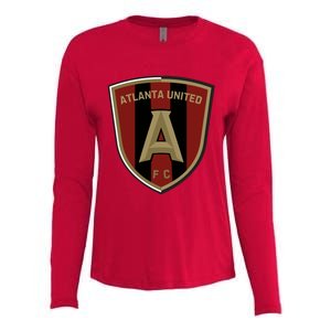 Cool Atlanta United Shield Fc Womens Cotton Relaxed Long Sleeve T-Shirt