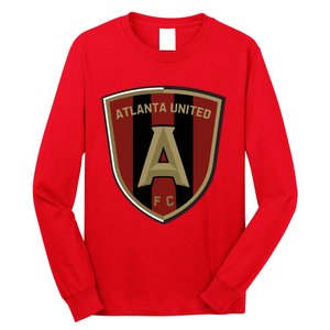 Cool Atlanta United Shield Fc Long Sleeve Shirt