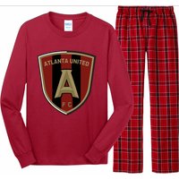 Cool Atlanta United Shield Fc Long Sleeve Pajama Set