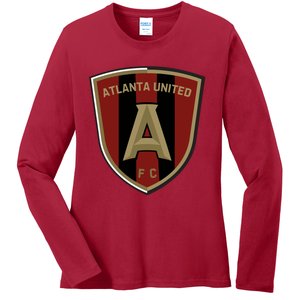 Cool Atlanta United Shield Fc Ladies Long Sleeve Shirt