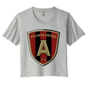 Cool Atlanta United Shield Fc Women's Crop Top Tee