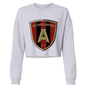 Cool Atlanta United Shield Fc Cropped Pullover Crew