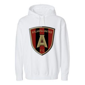 Cool Atlanta United Shield Fc Garment-Dyed Fleece Hoodie