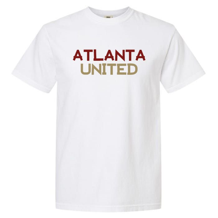 Cool Atlanta United Soccer Team Garment-Dyed Heavyweight T-Shirt