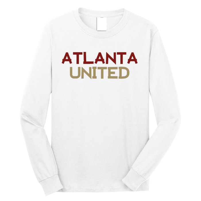 Cool Atlanta United Soccer Team Long Sleeve Shirt