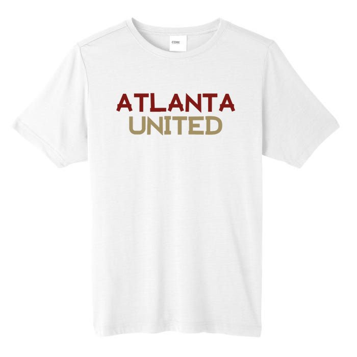 Cool Atlanta United Soccer Team Tall Fusion ChromaSoft Performance T-Shirt