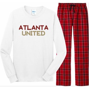 Cool Atlanta United Soccer Team Long Sleeve Pajama Set