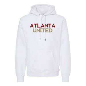 Cool Atlanta United Soccer Team Premium Hoodie