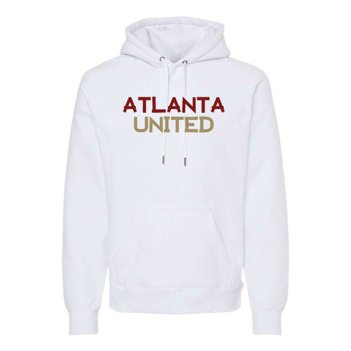 Cool Atlanta United Soccer Team Premium Hoodie