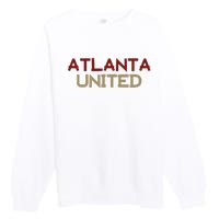 Cool Atlanta United Soccer Team Premium Crewneck Sweatshirt