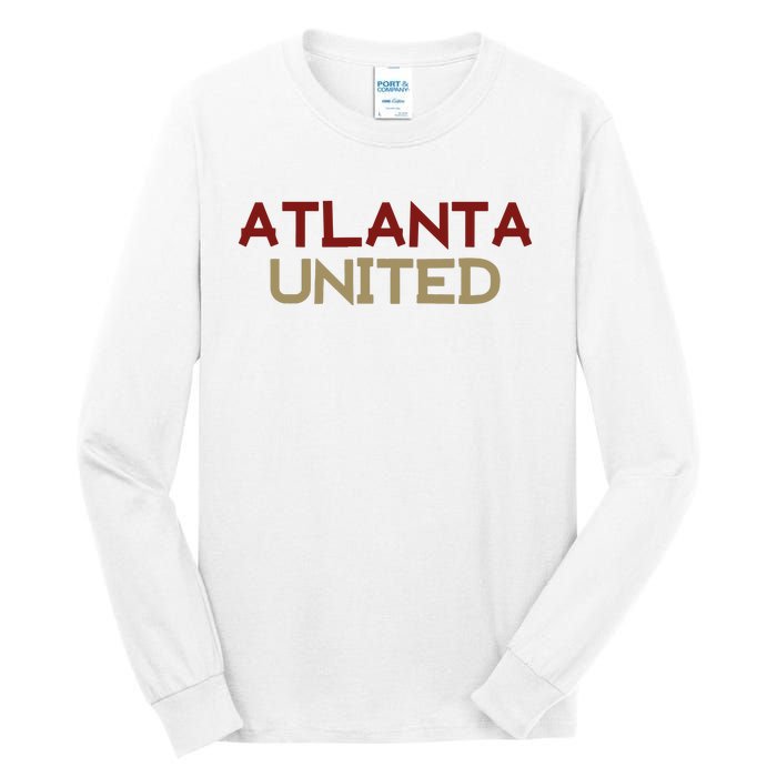 Cool Atlanta United Soccer Team Tall Long Sleeve T-Shirt