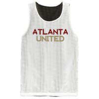 Cool Atlanta United Soccer Team Mesh Reversible Basketball Jersey Tank