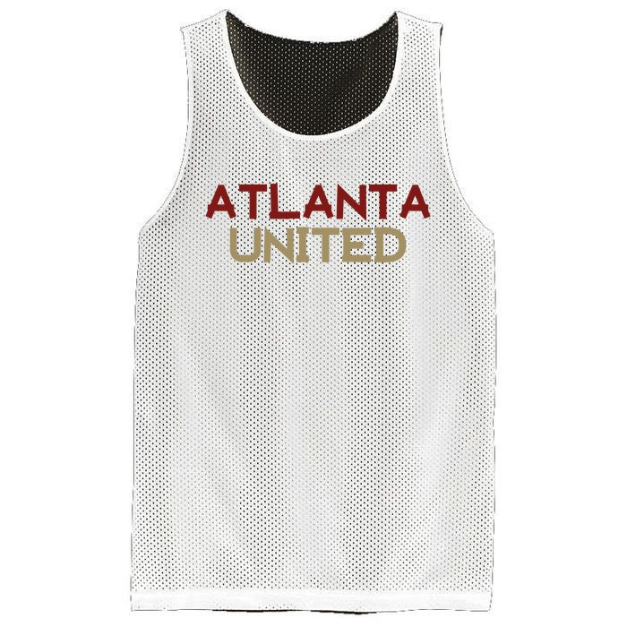 Cool Atlanta United Soccer Team Mesh Reversible Basketball Jersey Tank