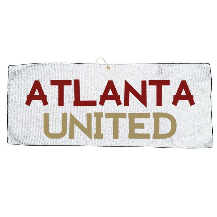 Cool Atlanta United Soccer Team Large Microfiber Waffle Golf Towel