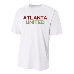 Cool Atlanta United Soccer Team Performance Sprint T-Shirt