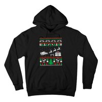 Christmas Ambulance Ugly Sweater Emergency Medical Emt Hoodie