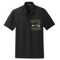 Christmas Ambulance Ugly Sweater Emergency Medical Emt Dry Zone Grid Polo