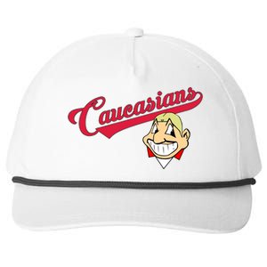 Caucasians Snapback Five-Panel Rope Hat