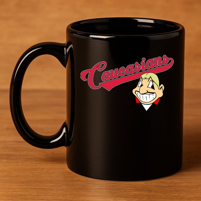Caucasians 11oz C Handle Ceramic Mug