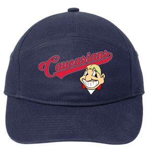 Caucasians 7-Panel Snapback Hat