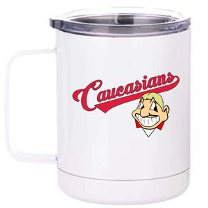 Caucasians 12 oz Stainless Steel Tumbler Cup