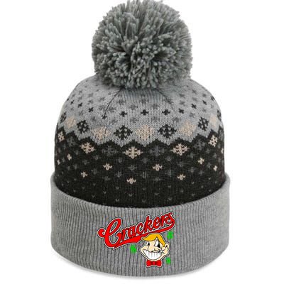 Caucasians Crackers Baseball Money Logo The Baniff Cuffed Pom Beanie