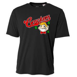 Caucasians Crackers Baseball Money Logo Cooling Performance Crew T-Shirt