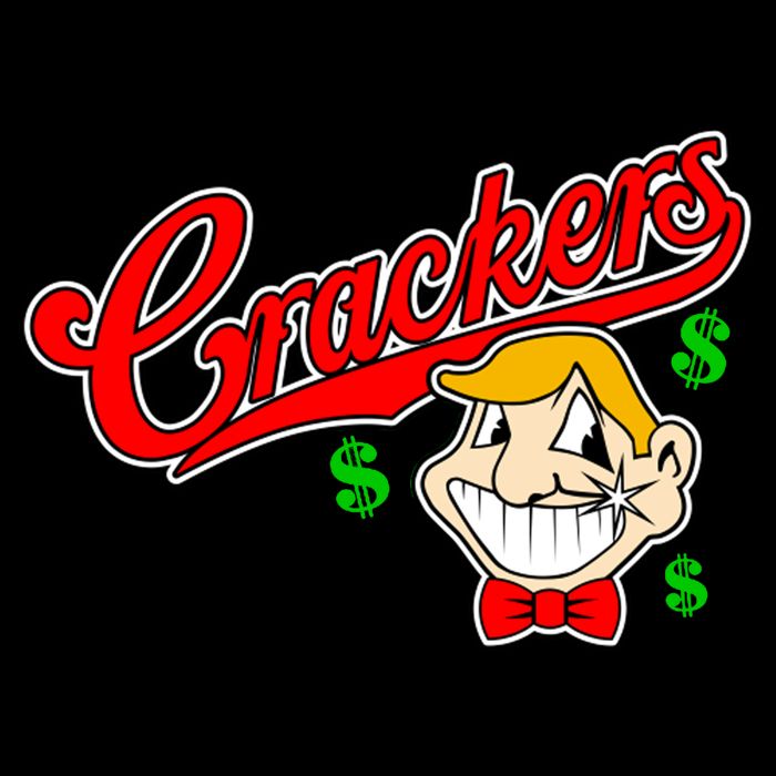 Caucasians Crackers Baseball Money Logo Cooling Performance Crew T-Shirt
