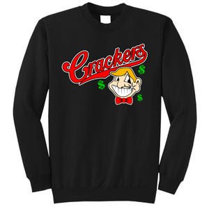 Caucasians Crackers Baseball Money Logo Sweatshirt