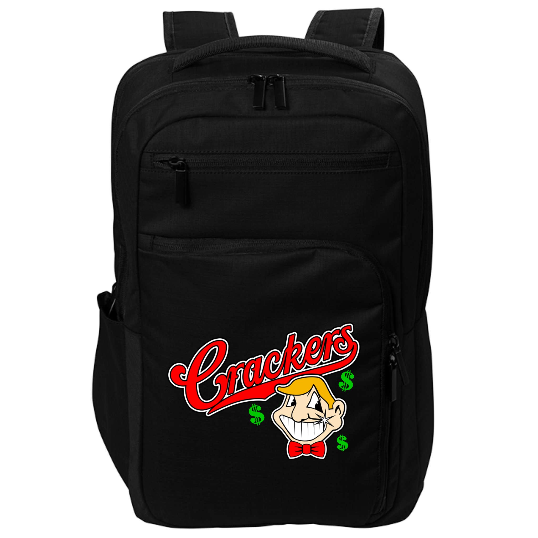 Caucasians Crackers Baseball Money Logo Impact Tech Backpack
