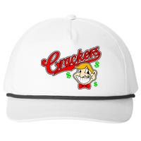 Caucasians Crackers Baseball Money Logo Snapback Five-Panel Rope Hat