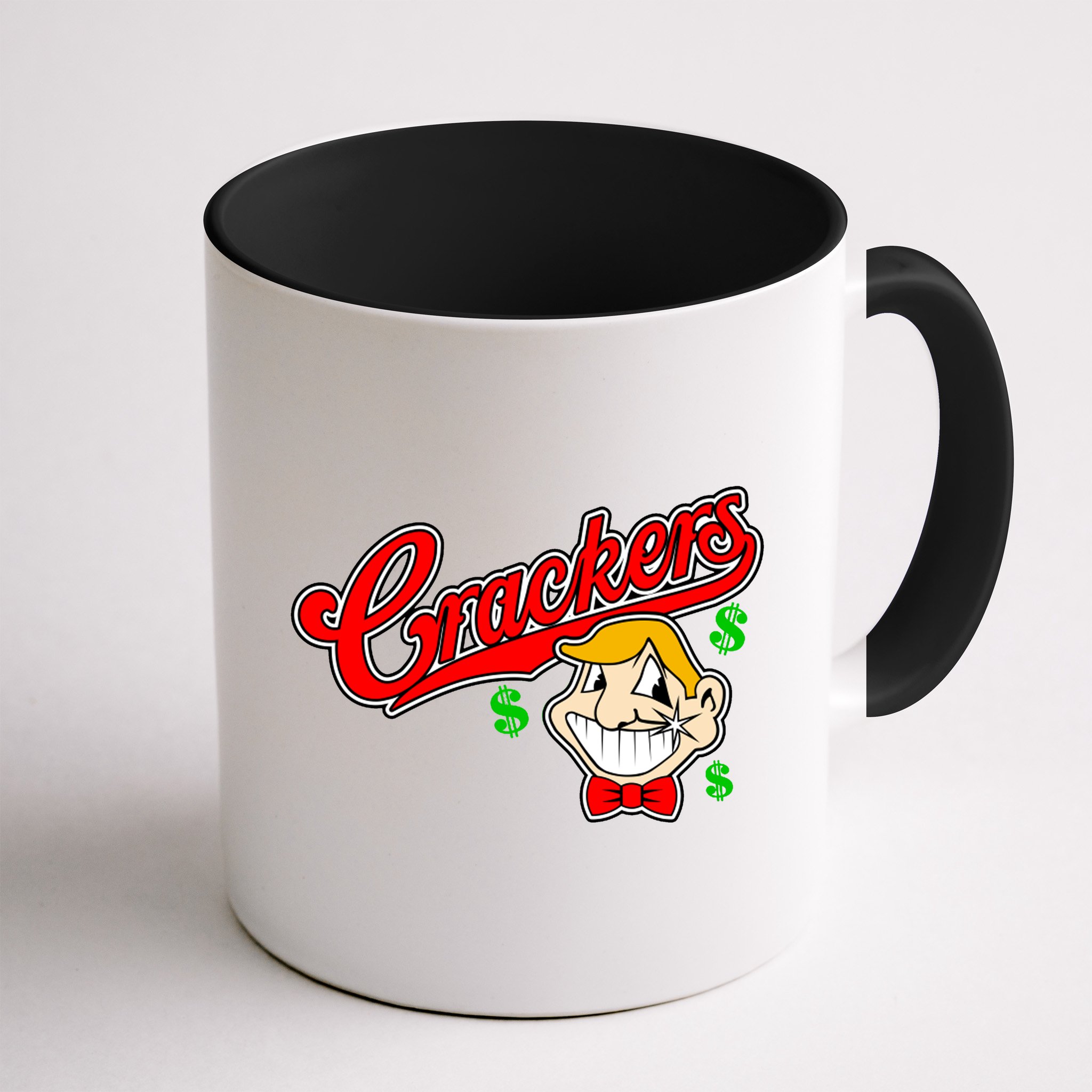 Caucasians Crackers Baseball Money Logo Mug