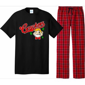 Caucasians Crackers Baseball Money Logo Pajama Set