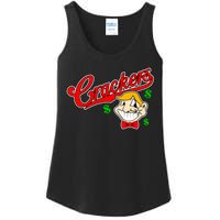 Caucasians Crackers Baseball Money Logo Ladies Essential Tank