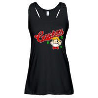 Caucasians Crackers Baseball Money Logo Ladies Essential Flowy Tank