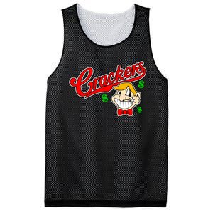 Caucasians Crackers Baseball Money Logo Mesh Reversible Basketball Jersey Tank