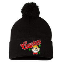 Caucasians Crackers Baseball Money Logo Pom Pom 12in Knit Beanie