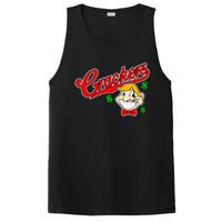 Caucasians Crackers Baseball Money Logo PosiCharge Competitor Tank