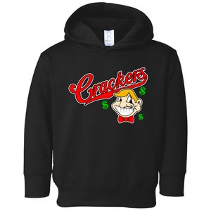 Caucasians Crackers Baseball Money Logo Toddler Hoodie