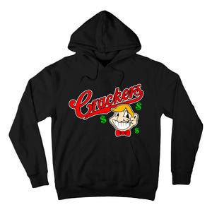 Caucasians Crackers Baseball Money Logo Tall Hoodie