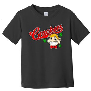 Caucasians Crackers Baseball Money Logo Toddler T-Shirt