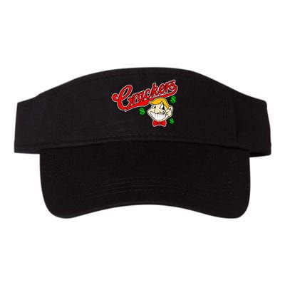 Caucasians Crackers Baseball Money Logo Valucap Bio-Washed Visor