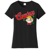 Caucasians Crackers Baseball Money Logo Women's T-Shirt