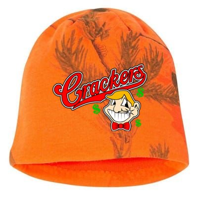 Caucasians Crackers Baseball Money Logo Kati - Camo Knit Beanie