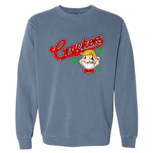 Caucasians Crackers Baseball Money Logo Garment-Dyed Sweatshirt